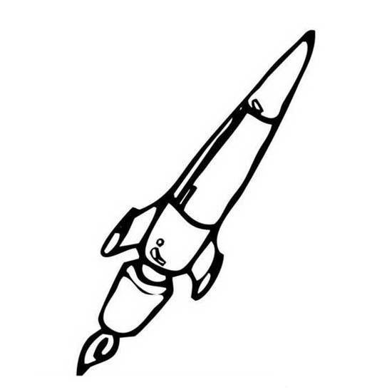 解放军武器简笔画图片