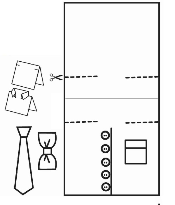 父亲节创意贺卡制作