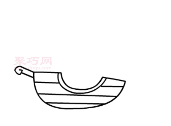 大帆船画法第4步